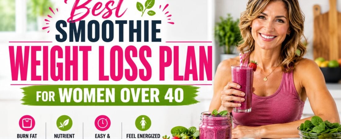 Best Smoothie Weight Loss Plan For Women Over 40